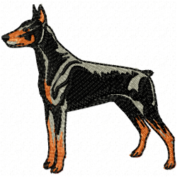 Dogs Embroidery Design 8 Dogs Embroidery Design 8